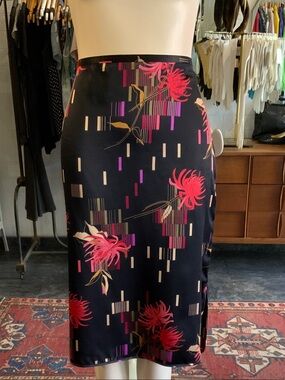 Y2K French Connection silk skirt